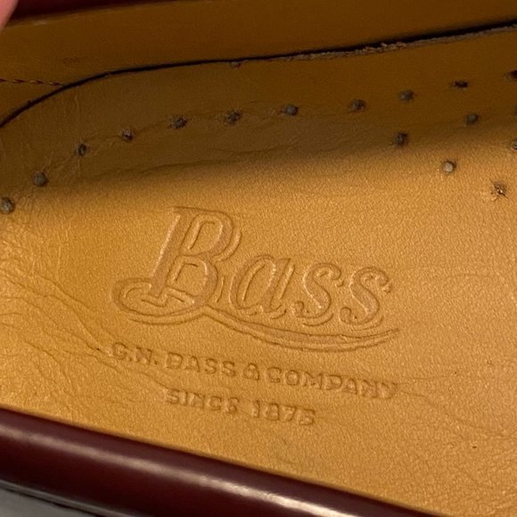 G.H. Bass & Co. Weejun Larson Wine Penny Loafers Size 4 (women’s 6) - Picture 10 of 10